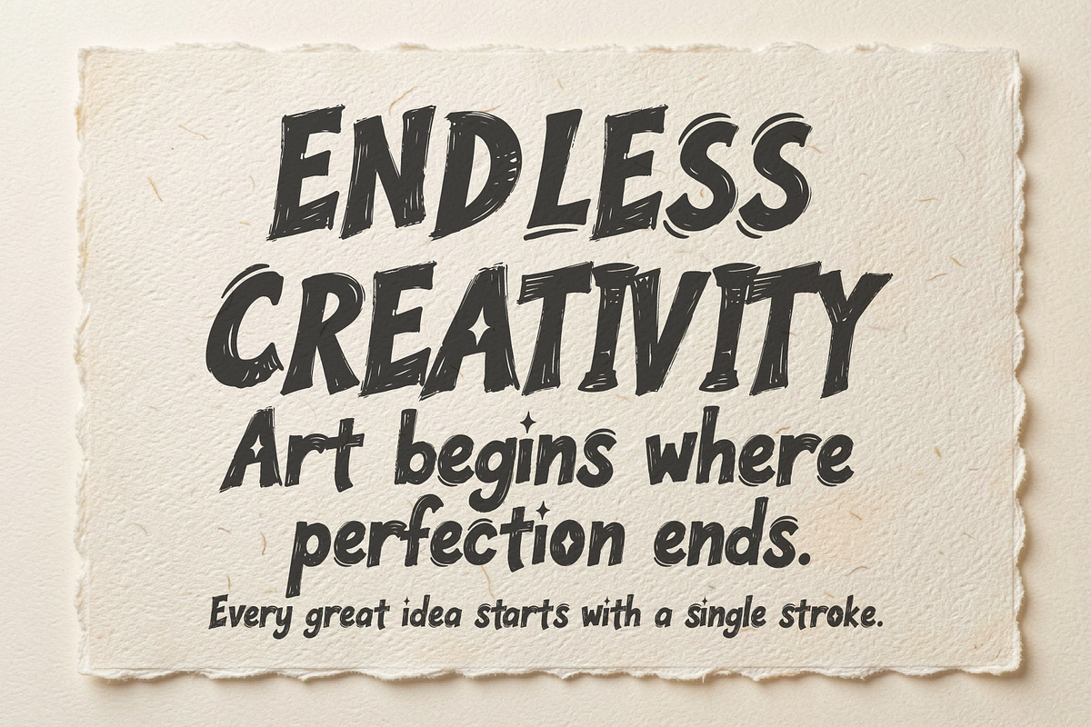 WELLDRUNE - Fearless Bold Stories, a Handwritten Font by HypeWorksCo (Photo 14 of 17)