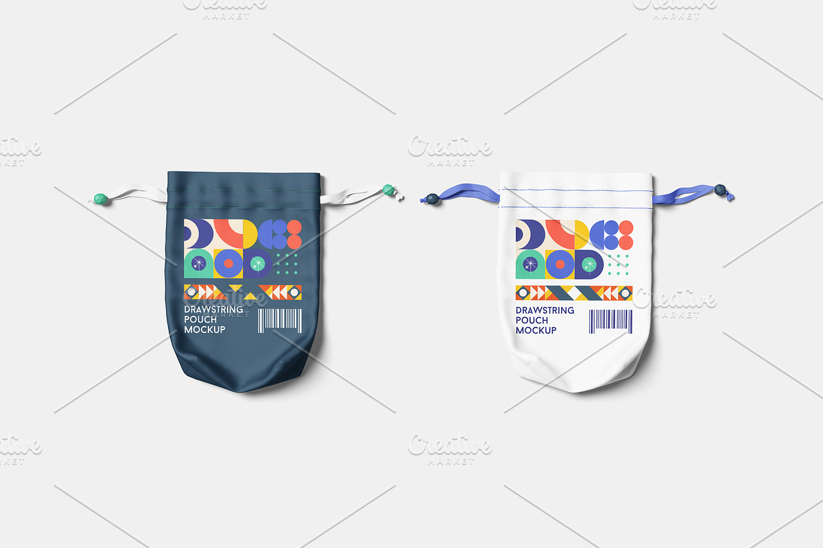Drawstring Pouch Mockup, a Packaging Mockup by Hazzpro_Std (Photo 5 of 5)