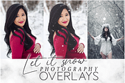 Let It Snow Photography Overlays, a Layer Style Add-On by Ashley Alexandra Design (Thumbnail 1 of 11)
