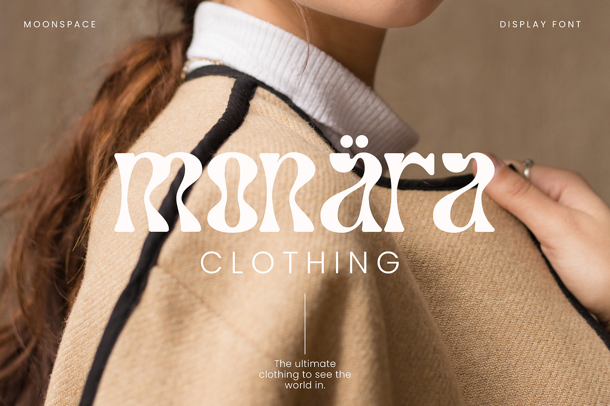 moonspace | Round Display Font, a Serif Font by roomspace creative lab (Photo 6 of 12)