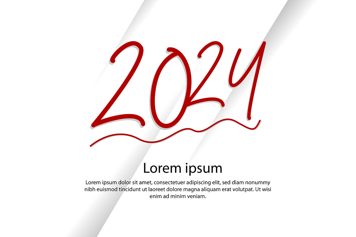 Happy new year 2024, a Texture Graphic by Sashamim22