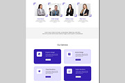 Email Newsletter Design, a Landing Page Template by ContestDesign (Thumbnail 3 of 4)