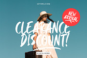 Slightly Marker - Brush Font, a Font by Sarid Ezra (Thumbnail 4 of 6)