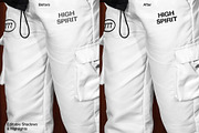 Cargo Pants Mockup Set, a Bottom Mockup by Mocktopia (Thumbnail 9 of 10)