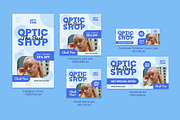 Optical Glasses Google Ads Banner, a Marketing Template by kerismaker (Thumbnail 2 of 4)