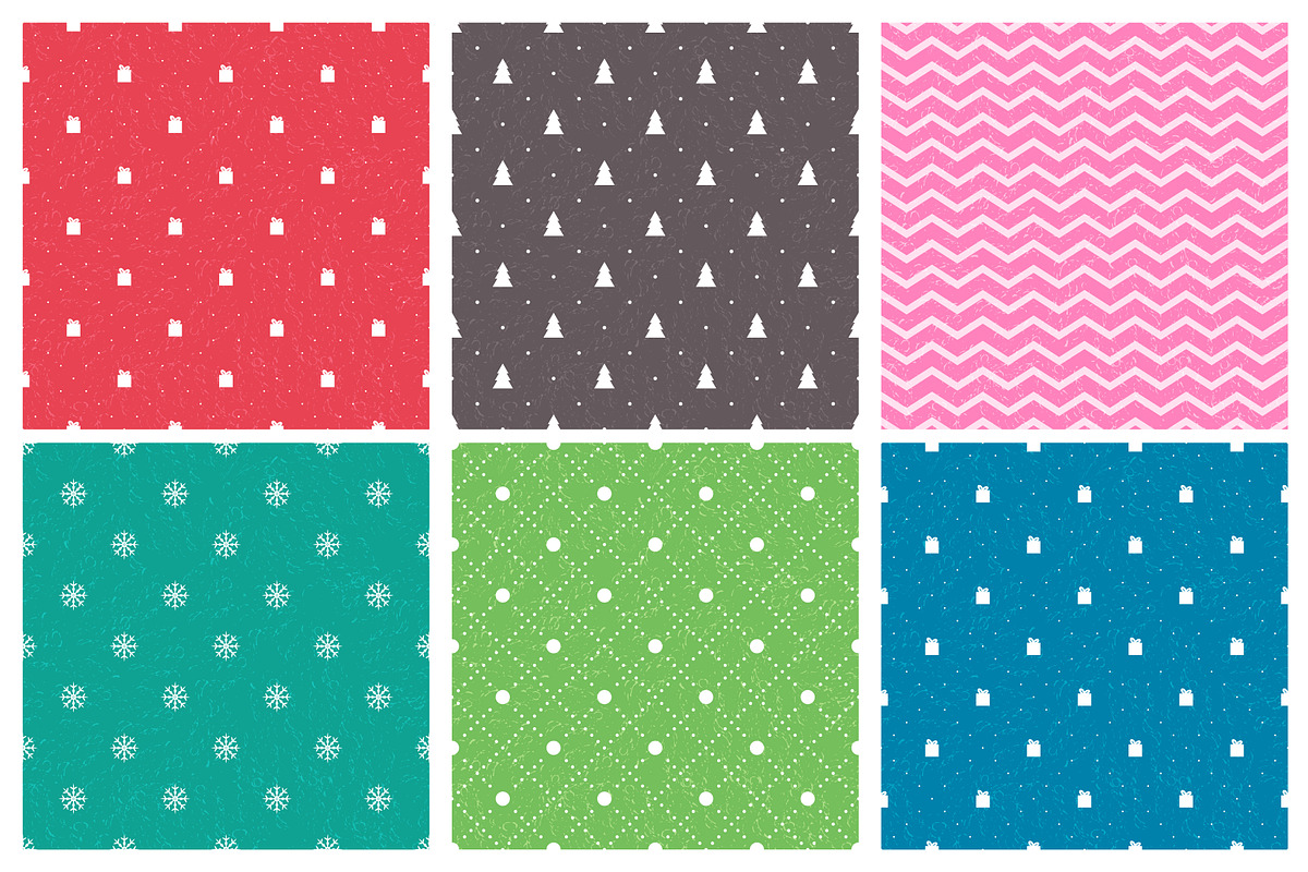12 Christmas Patterns, a Pattern Graphic by Alla_Ri_Shop (Photo 3 of 3)