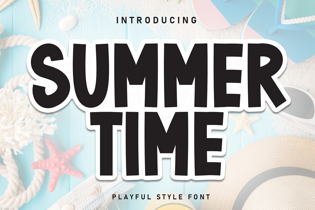 Summer Time | Script Font, a Script Font by Scratchones (Photo 1 of 8)