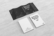 Dust Jacket Book Mockup, a Print Template by Petr Stránský (Thumbnail 11 of 13)