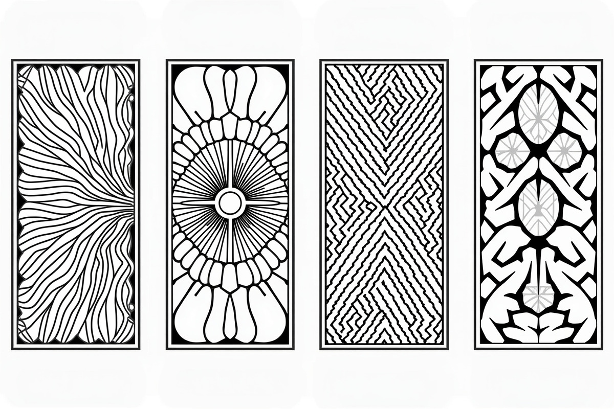 Modern Abstract Panel Bundle, an Illustration by BIPLOB EXPERT (Photo 7 of 7)