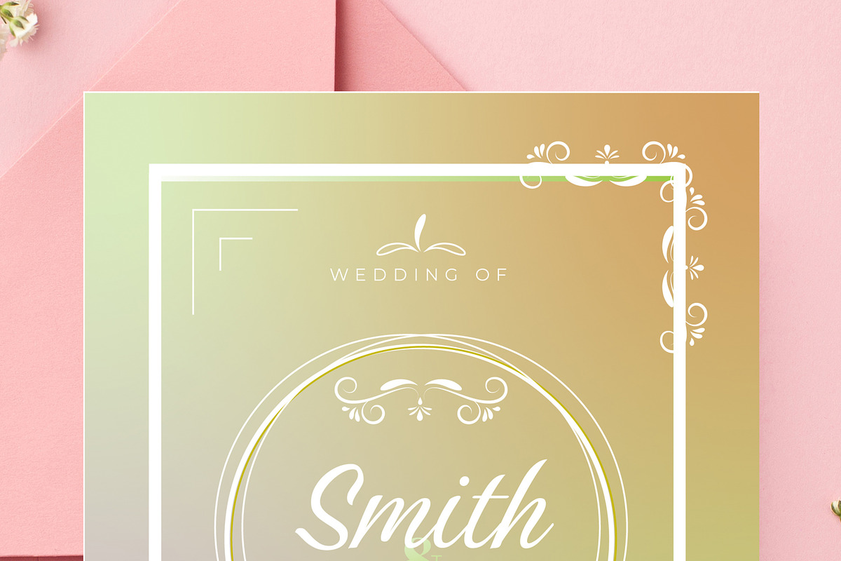 Wedding Invitation Card, a Stationery Template by ContestDesign (Photo 2 of 4)