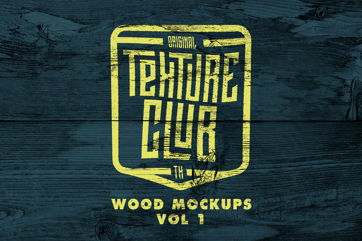 Wood Mockups + 5 FREE WOOD VECTORS, a Texture Graphic by Texture Club (Photo 1 of 4)