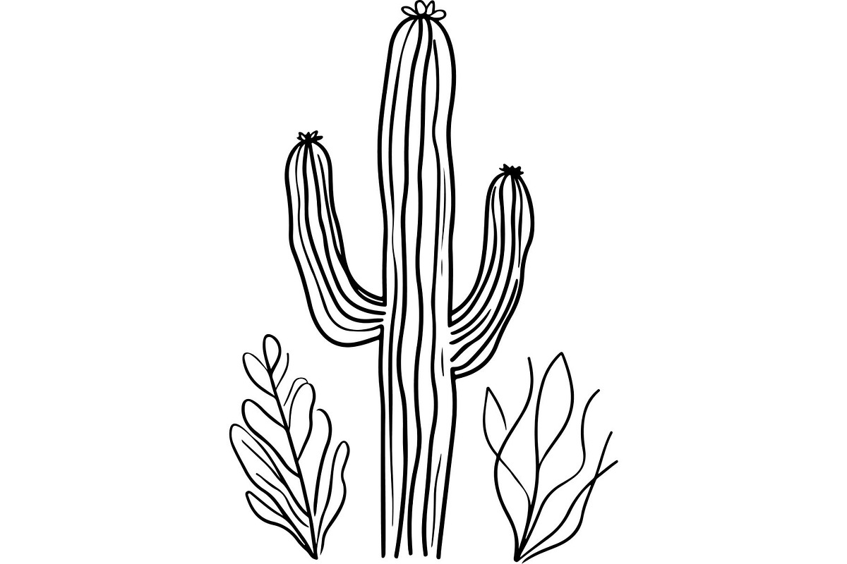 Desert Cactus SVG Bundle, an Object Graphic by Designer_Momina (Photo 11 of 16)