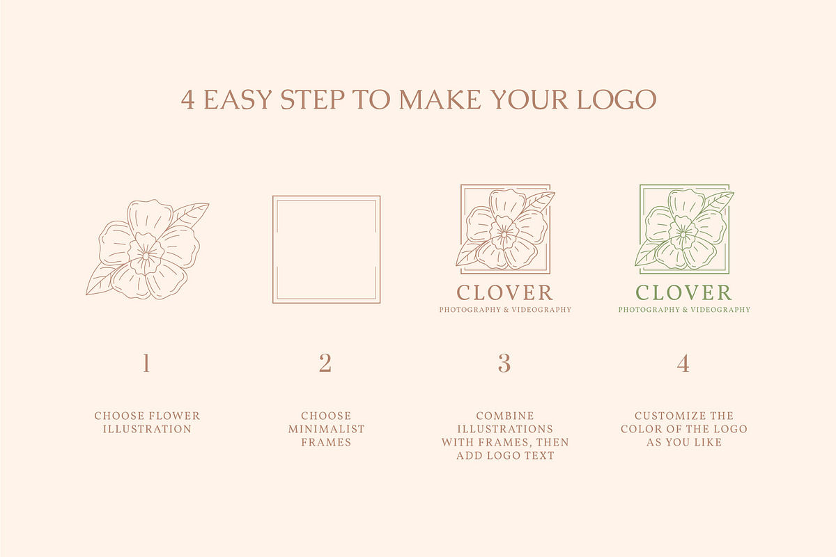 Floral Logo & Illustration, a Branding & Logo Template by Lightsense (Photo 7 of 10)
