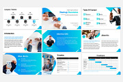 Light Blue Business Powerpoint, a Presentation Template by Fitra Noor (Thumbnail 3 of 4)