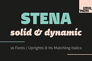 Stena, a Sans Serif Font by LetterPalette (Thumbnail 1 of 6)