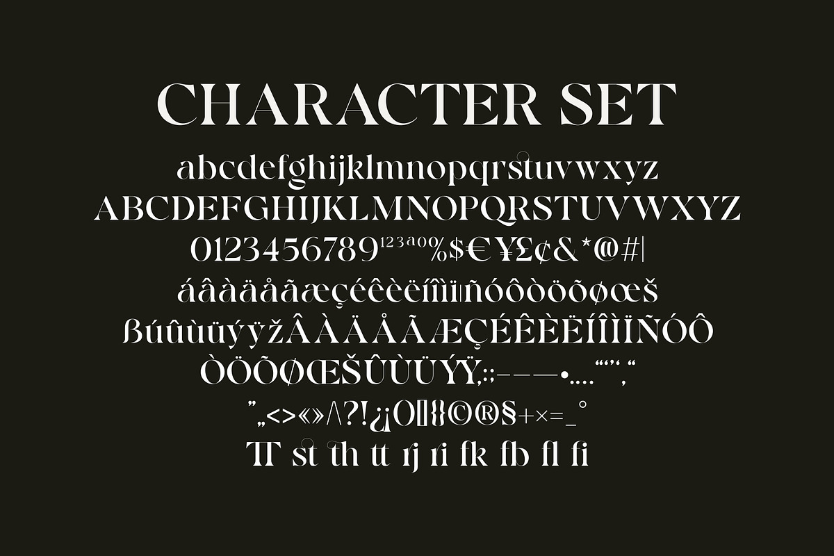 Rossen Serif – Sophisticated Font, a Serif Font by VASTARD STUDIO (Photo 3 of 12)