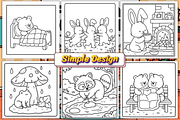 Fuzzy Hygge Cute and Cozy, an Animal Illustration by Ink Gallery (Thumbnail 2 of 4)