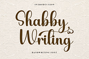 Shabby Writing, a Handwritten Font by InermediaSTUDIO (Thumbnail 1 of 8)