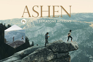 Ashen Photoshop Landscape Actions