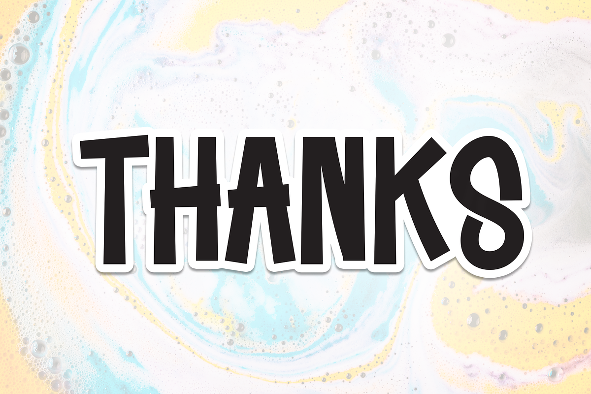 Super Paint | Script Font, a Script Font by Scratchones (Photo 8 of 8)