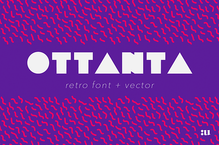 OTTANTA, a Font by Unio Designs