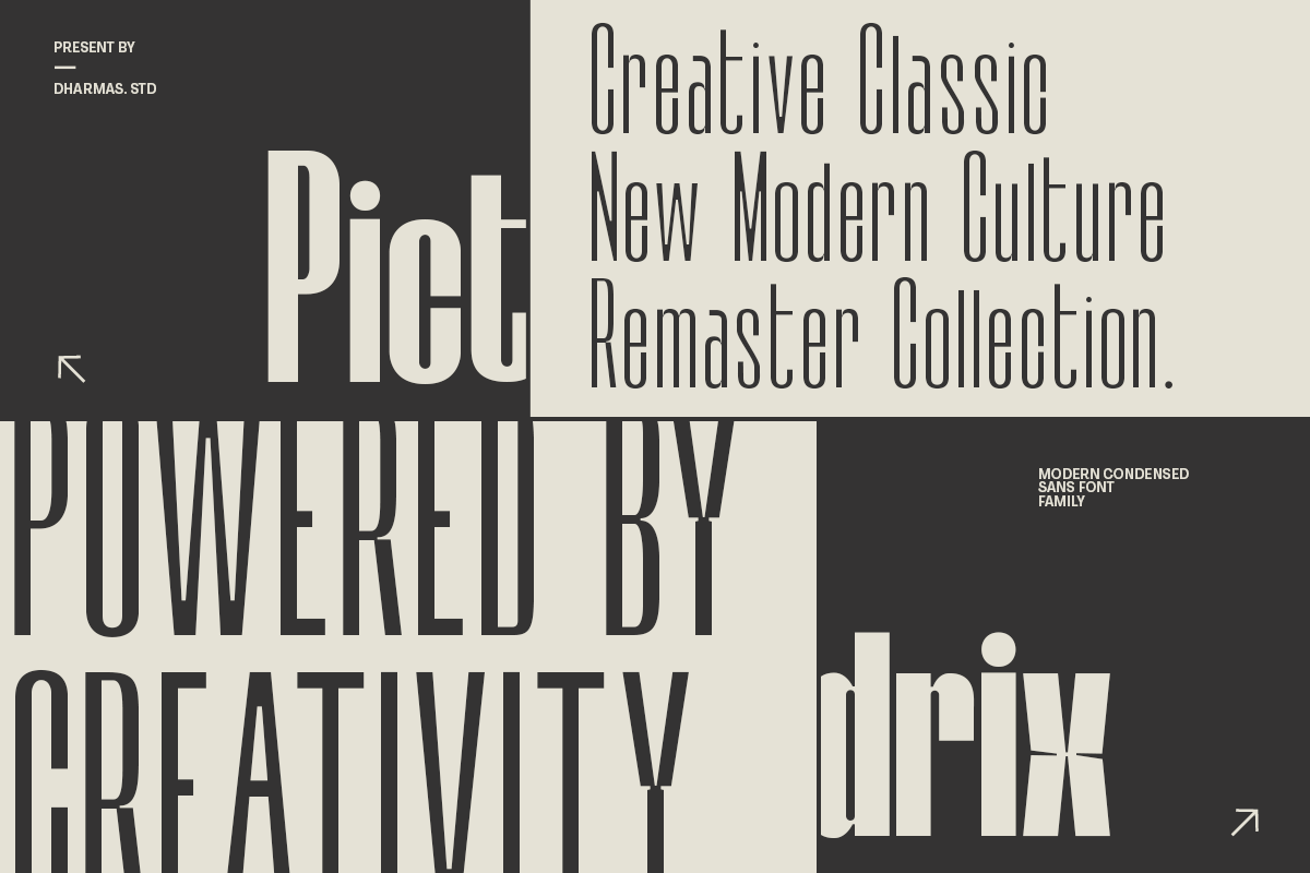 Kirgina - 6 Condensed Font, a Sans Serif Font by Dharmas Foundry (Photo 4 of 15)