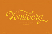 Vomiberg || Retro Script Font, a Script Font by epicatype (Thumbnail 1 of 11)