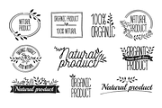 Organic / Natural Logo Design, a Branding & Logo Template by Uniyok (Thumbnail 2 of 2)