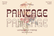 Paintage Paintage - Vintage Display, a Sans Serif Font by AQR Studio (Thumbnail 1 of 8)