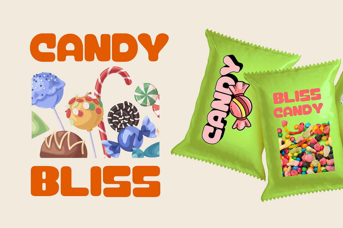 Saro Food - Bold Extrude Logo Font, a Sans Serif Font by Illushvara Design (Photo 7 of 12)
