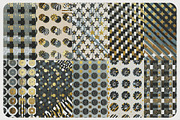 Modern Metallic Patterns, a Pattern Graphic by Megan Aili Designs (Thumbnail 8 of 12)