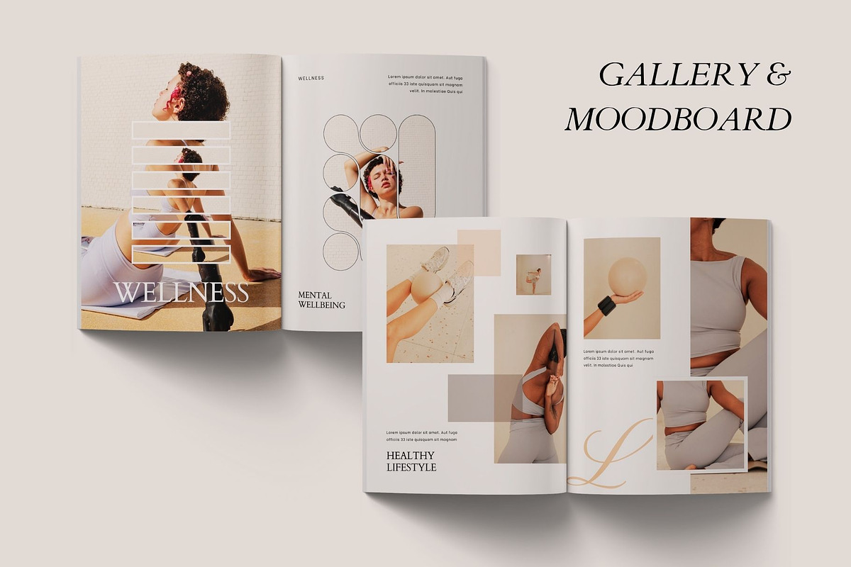 LINEA Wellness Ebook Template CANVA, a Templates & Theme by BoldNStudio (Photo 9 of 14)