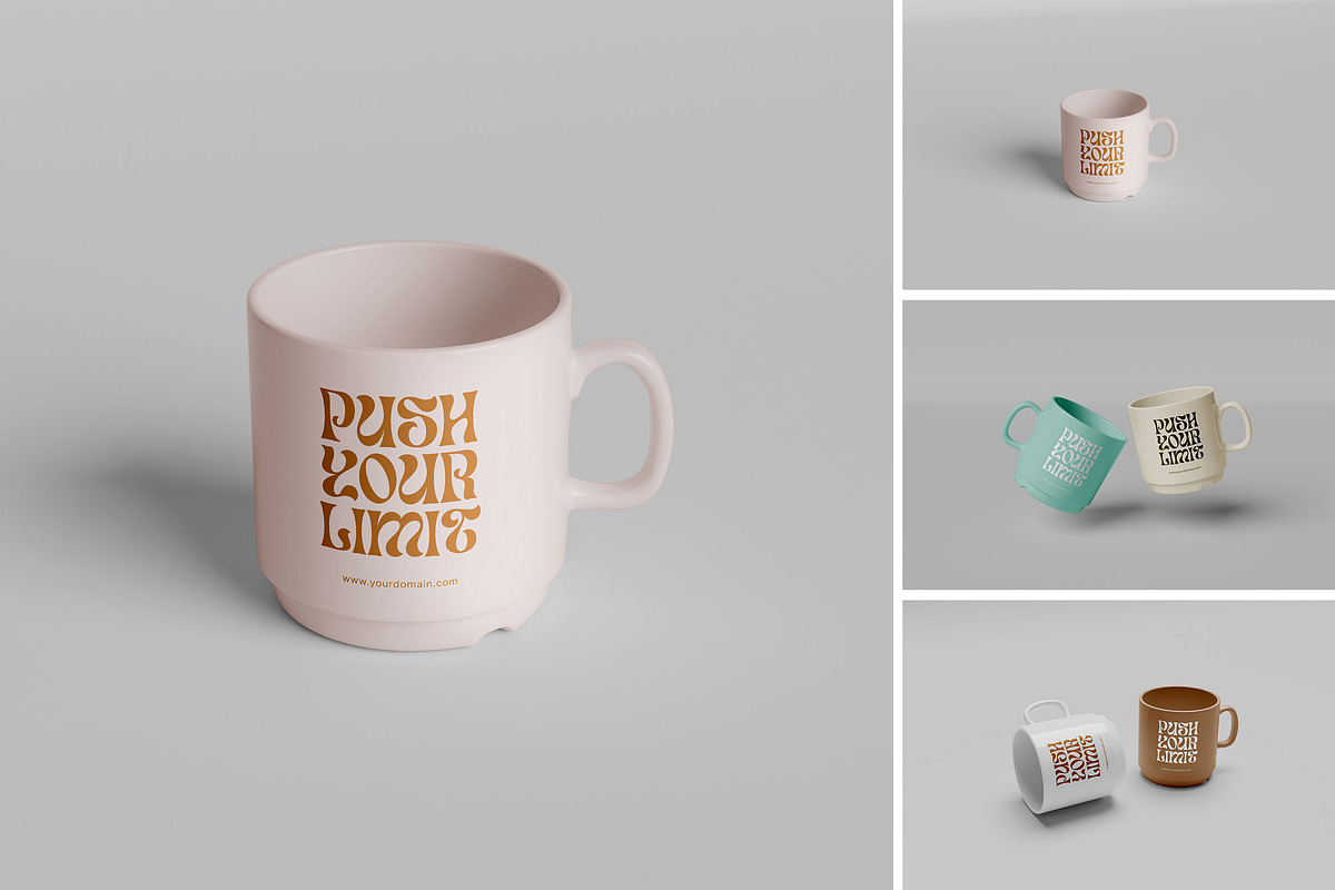 Realistic Mug Mockup PSD, a Cups & Container Mockup by MA-KING_ART (Photo 1 of 4)