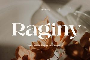 Raginy - Stylish Modern Serif