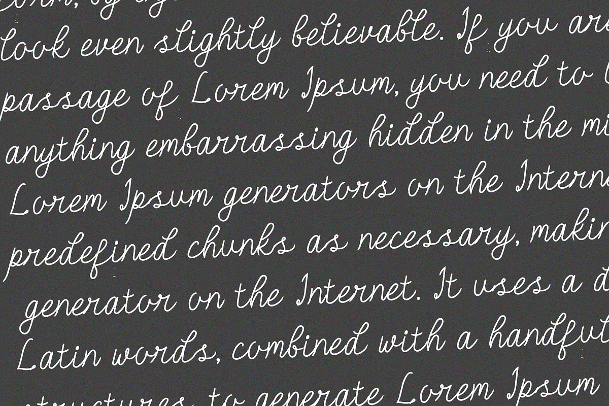 Be Rush Script Fonts, a Script Font by mahstudios (Photo 9 of 13)