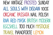 Walpurga Family, a Sans Serif Font by Julia Bausenhardt (Thumbnail 1 of 5)