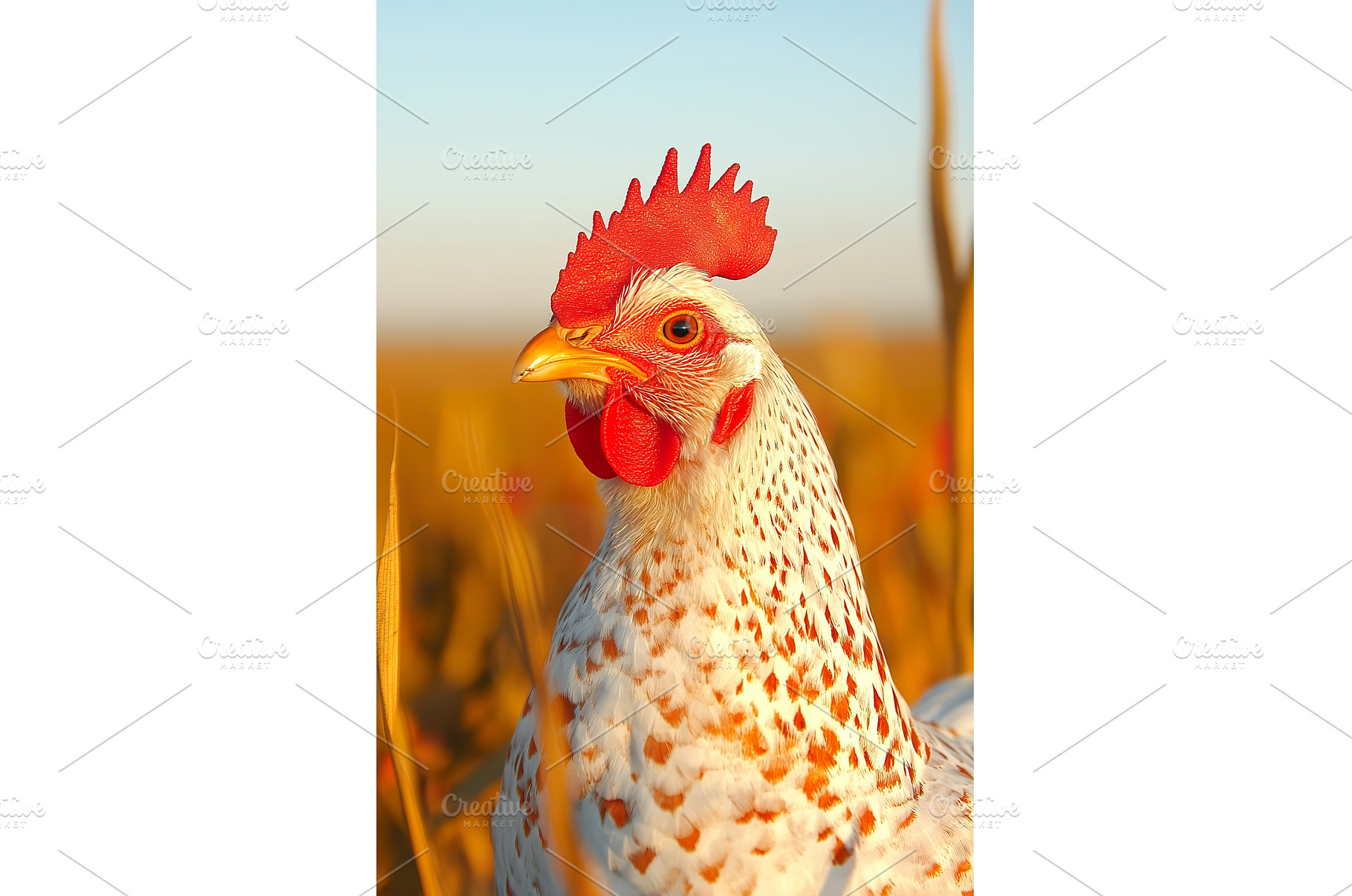 Close up of white speckled free, an Animal Photo by Lermont51