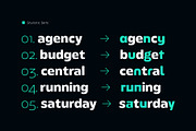 Meutas Font Family, a Sans Serif Font by trustha (Thumbnail 11 of 15)