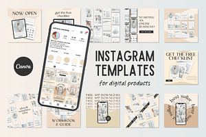 Canva Instagram Posts for Products
