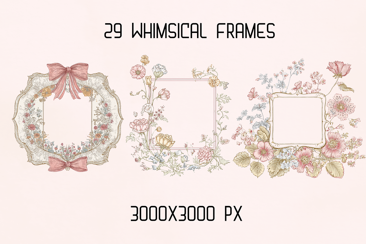 Whimsy Mother's Day Pack, an Object Illustration by GiraffeCreative (Photo 6 of 16)