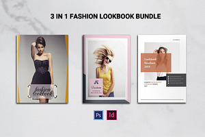 Fashion Lookbook Bundle, a Magazine Template by Template Shop