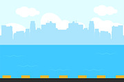 Container Ship at Freight Port Pack, a Technology Illustration by bungamustia (Thumbnail 12 of 12)