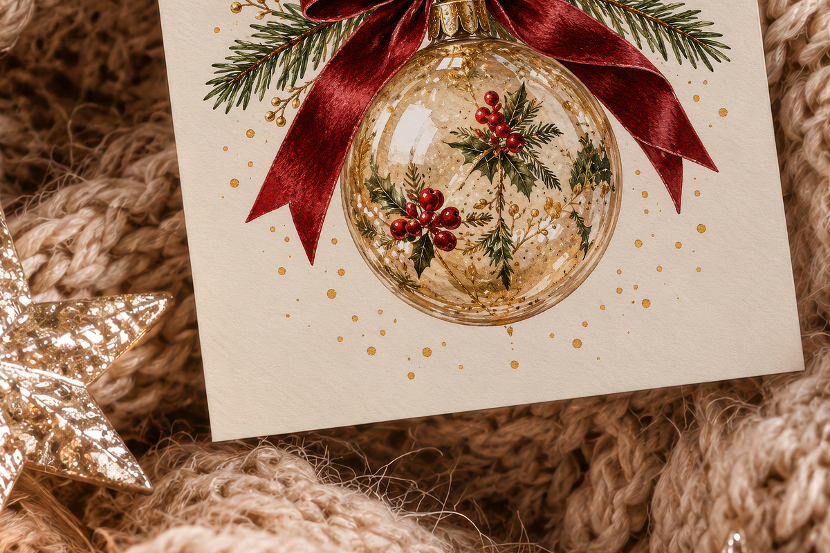 Christmas Stationery Mockup Bundle, an Advertising Mockup by Serenefeeling (Photo 12 of 14)