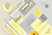 Botanical futurism illustration, an Object Graphic by Collection by VY (Thumbnail 2 of 13)