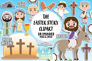 The Easter Story Clipart