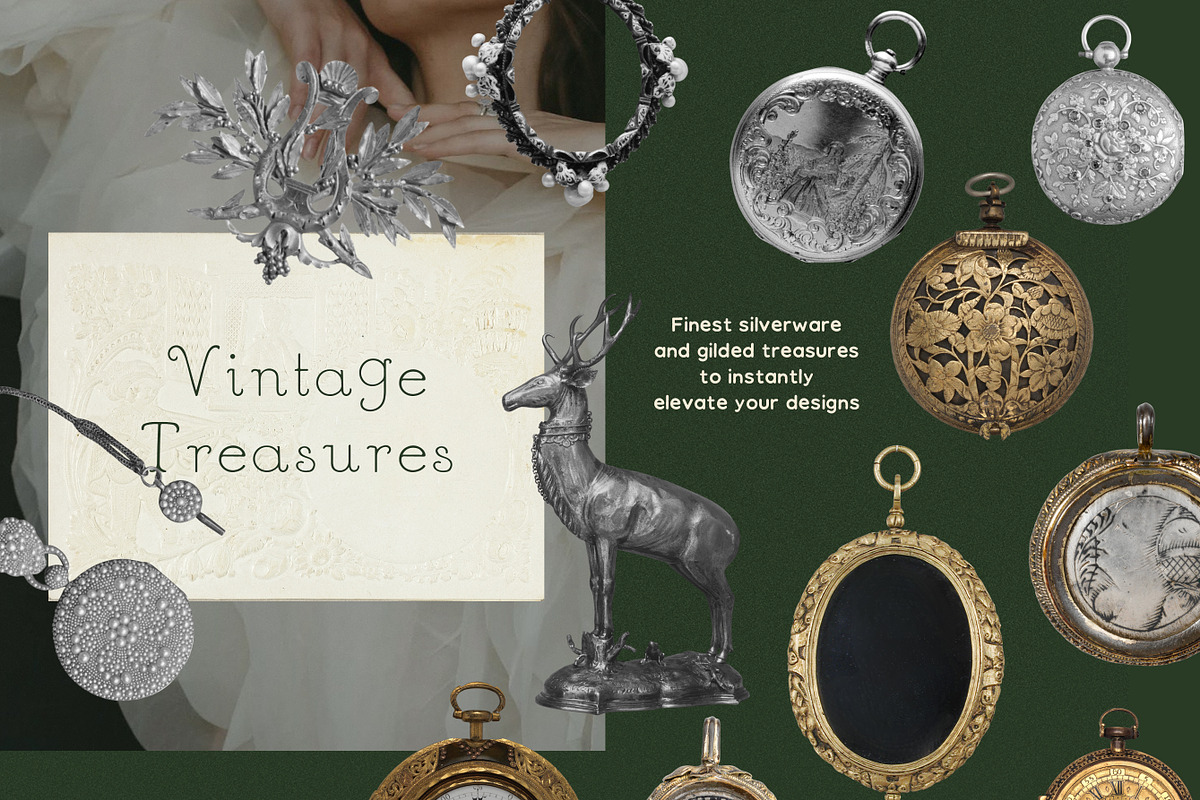 Embossed Papers, Frames and Collage, a Background Graphic by Laras Wonderland (Photo 12 of 15)