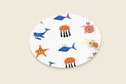 Sea Animals Element, a Graphic by HunEyy (Thumbnail 7 of 10)