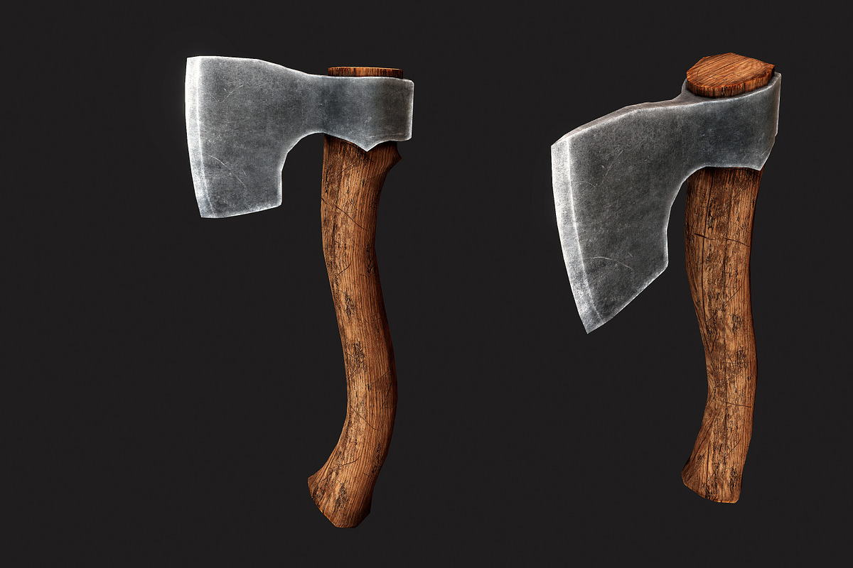 Viking Axes Collection, an Object 3D Model by GamePoly (Photo 13 of 23)