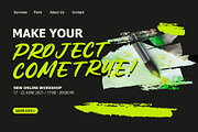 Creative Energy - Modern Brush Font, a Handwritten Font by Letterara (Thumbnail 2 of 14)
