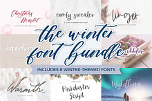 The Winter Font Bundle